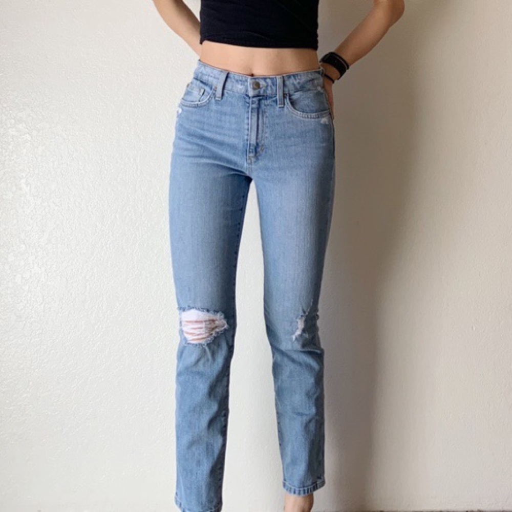 Straight Leg Jeans